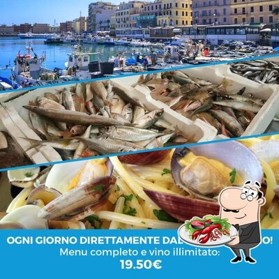 Scegli tra i vari pasti di mare offerti al ristorante Ristorante Pisana