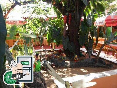Veja a parte externa do Bar e Restaurante Sítio Nossa Senhora Aparecida
