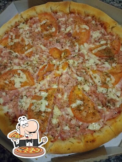 Escolha diferentes variedades de pizza