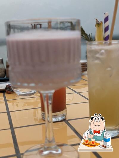 Order different beverages provided by On Da Rocks