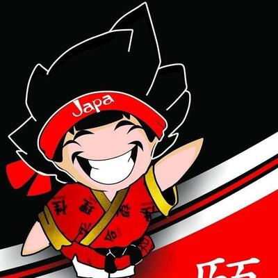 O logotipo do JAPA FOOD Ribeirão das Neves MG