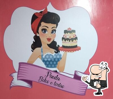 A publicidade mostra informações sobre o Paula Bolos e Tortas