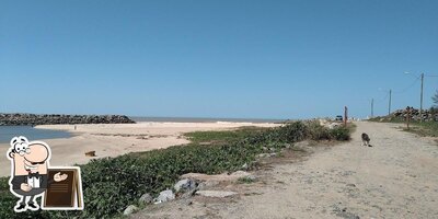 O exterior do Quiosque da Tia Lú