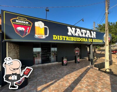 O exterior do Natan Distribuidora de Bebidas