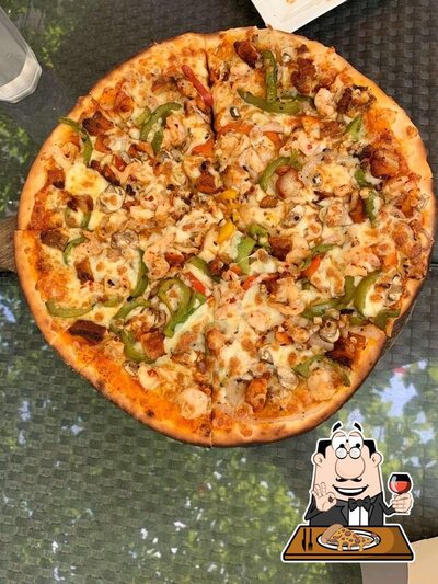 At Neighbourhood Cafe, you can order pizza