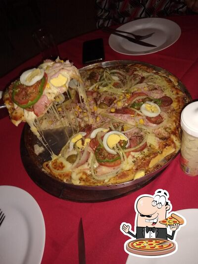 Experimente pizza no Pizzaria Canto do Rio