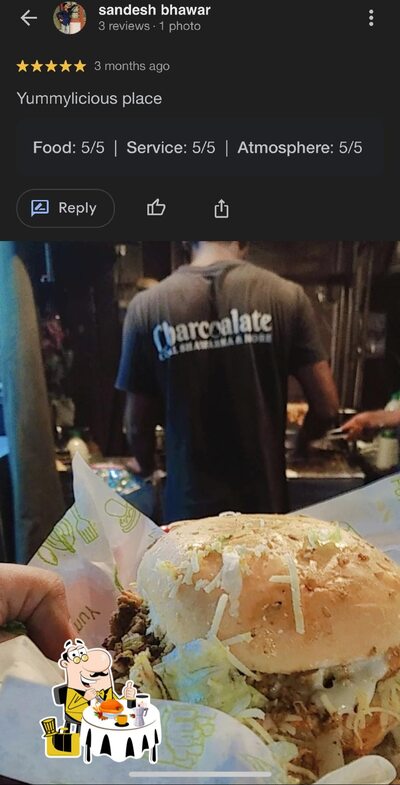 Meals at Charcoalate