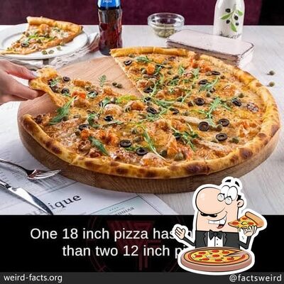 At 18 Inch Pizzeria, you can order pizza