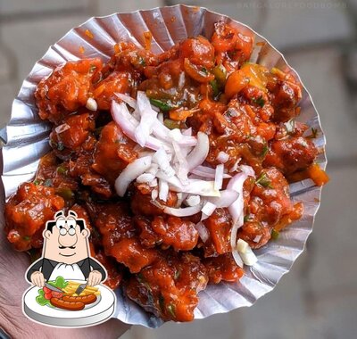 Food at Manjunatha Gobi center