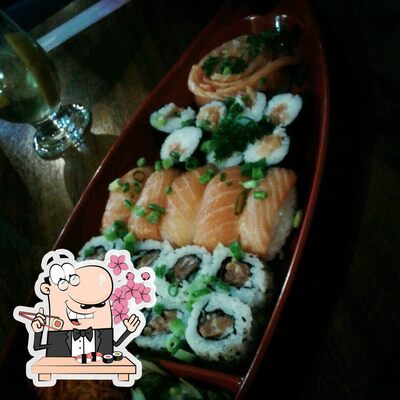 Sushi é um famoso prato originário do Japão
