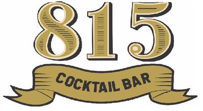 O 815 Cocktail Bar tem seu próprio representação gráfica