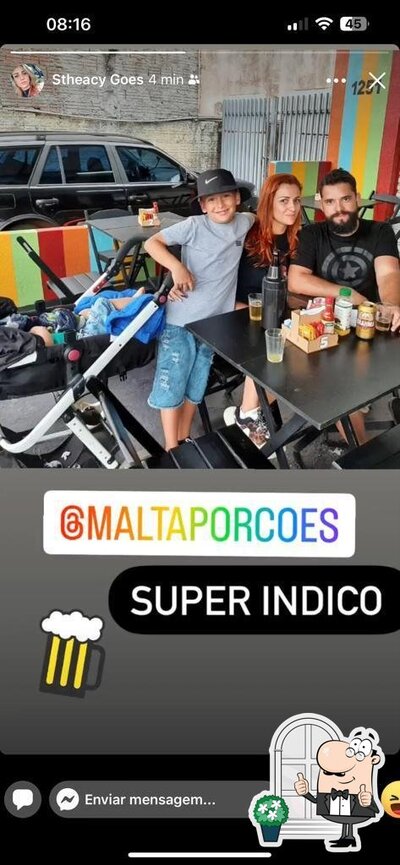 Descubra o exterior do Malta Porções