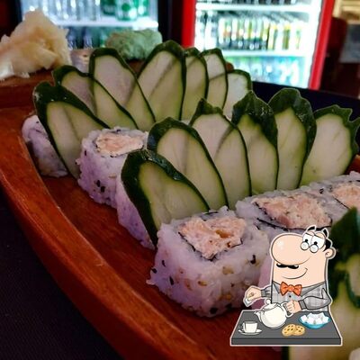 Platos en Saikou Temakeria e Sushi Bar