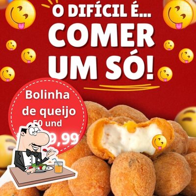 Comida em Mini coxinhas jm