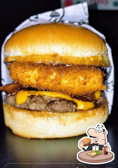 Delicie-se com um hambúrguer no Arena burguer