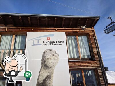 Goditi la vista dagli esterni di Mungga Hütta