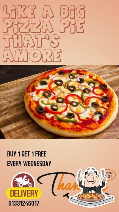Try out pizza at Thangrry Club