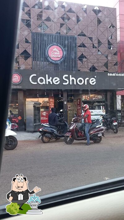 You can get some fresh air at the outside area of Chick Cafe