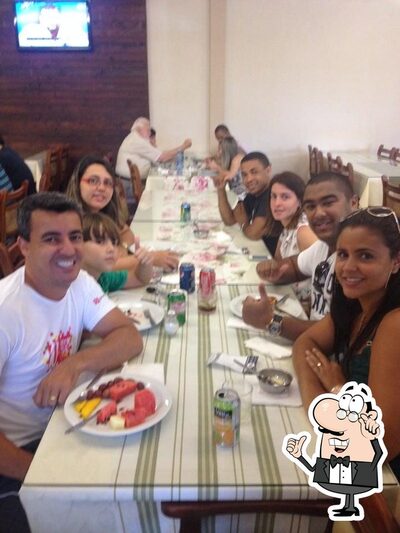 O interior do Orocatto Grill