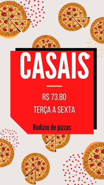 Aqui está a publicidade do Bom Pedaço