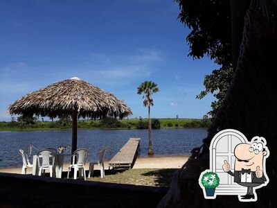 Veja imagens do exterior do Balneário Lagoa Azul