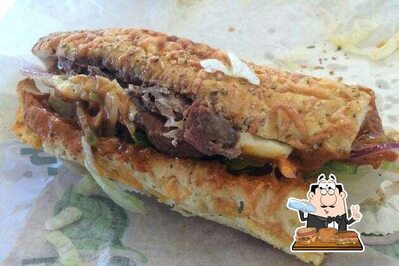 Subway offers sandwiches and other lunch food