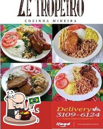 Platos en Zé Tropeiro