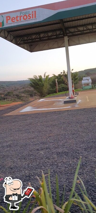 Desfrute da vista da área externa do Auto Posto Rio Do Peixe