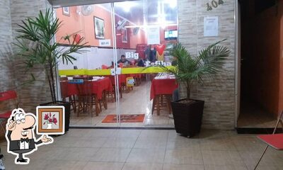 O interior do Big esfiha