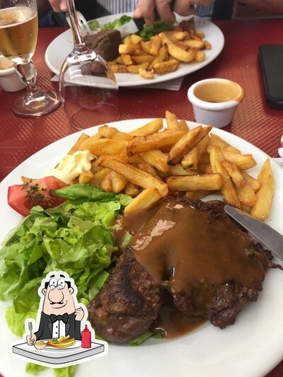 Vous pouvez prendre des pommes frites en tant qu'accompagnement ou collation