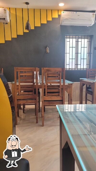 The interior of Al rasa restaurant