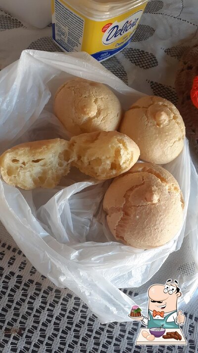 Não esqueça de experimentar uma sobremesa no Panificadora Trindade