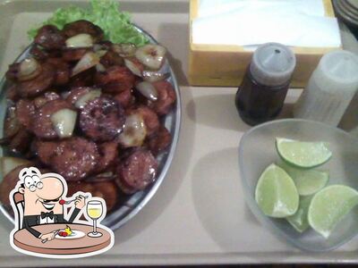 Comida em Café Celebridade