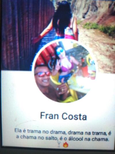 A publicidade mostra informações sobre o Bar Do Véi