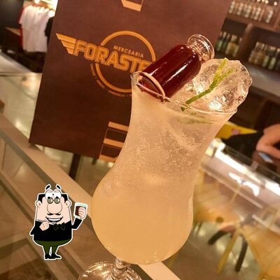Você pode pedir uma bebida do menu