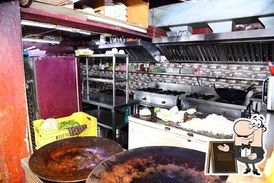 The outside area is an important feature of 99 Street Food Junction