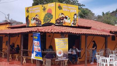 A publicidade mostra informações sobre o Bar do JAPA