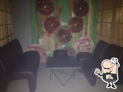 The interior of Hut K