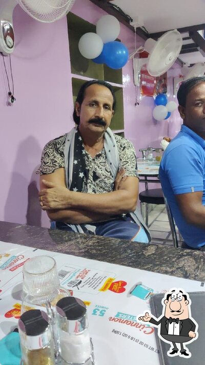The interior of ARAB ZAIQA NON VEG