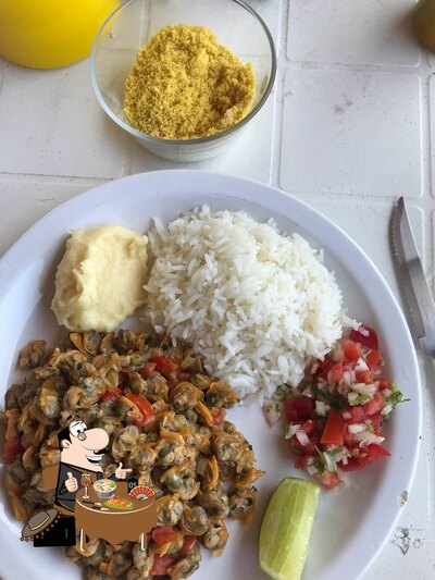 Comida em Restaurante da Ilza