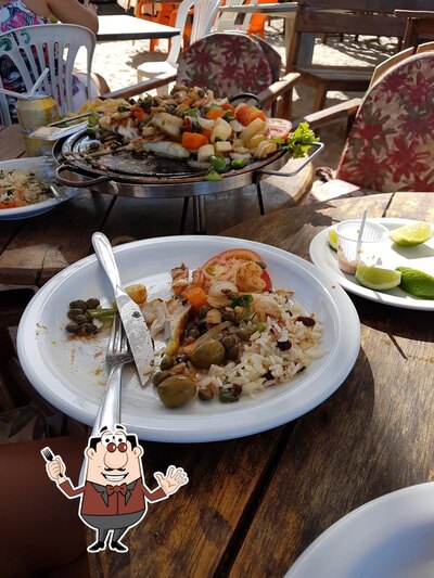 Comida em Cabana Sun Beach