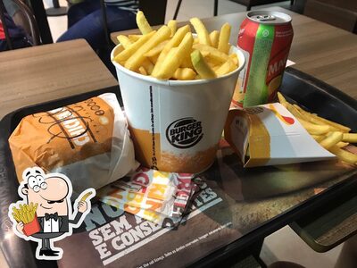 Experimente fritas no Burger King