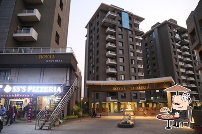 You can get some fresh air at the outside area of SS'S Pizzeria Pizza Restaurant In Vyara Fast Food Restaurant In Vyara Snacks Restaurant In Vyara