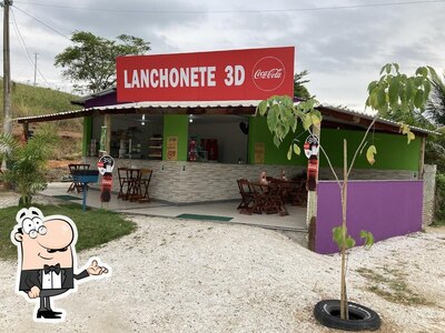 O interior do Lanchonete 3D