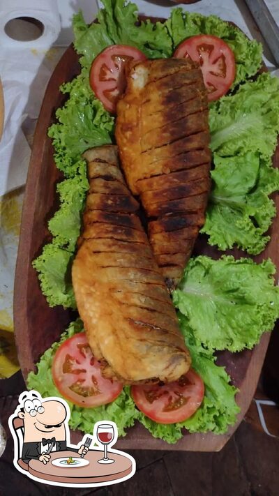 Platos en Cabana_rio_mar