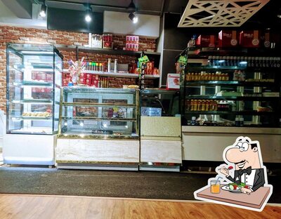 Food at Taste bakery
