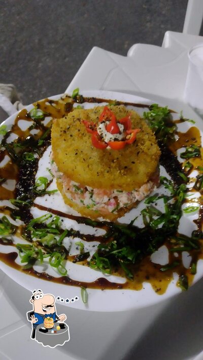 Comida em Niguimaki sushi
