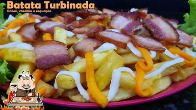 Há uma variedade de pratos para os amantes da carne