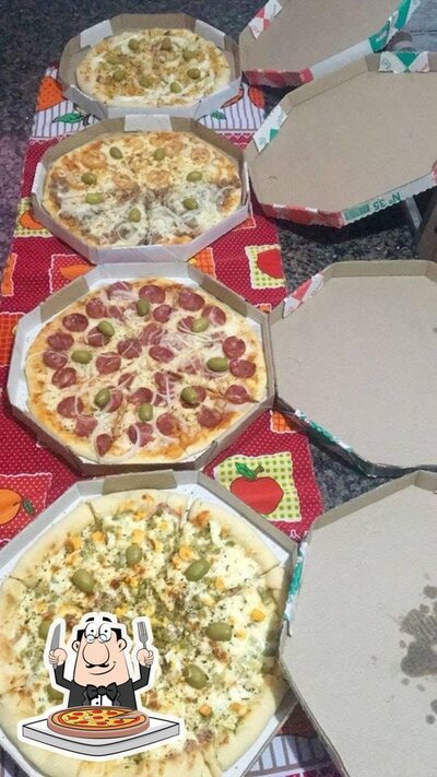Escolha pizza no Casa da Pizza Delivery Bastos SP