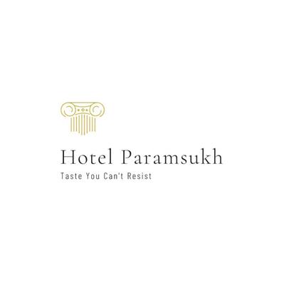 Hotel Paramsukh has its own logo